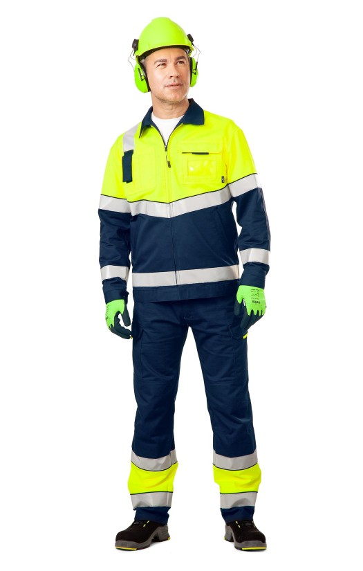 Костюм мужской летний сигнальный «Люмос»