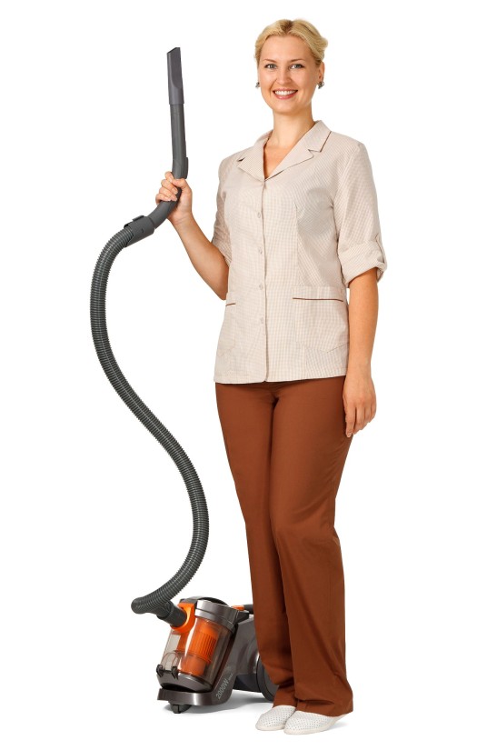 Костюм женский летний «Клининг» коричневый