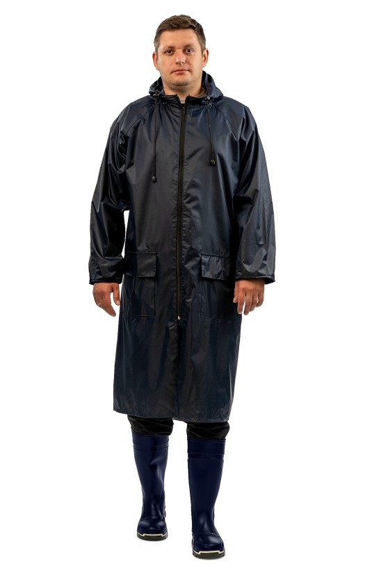 Плащ «Скат» темно-синий