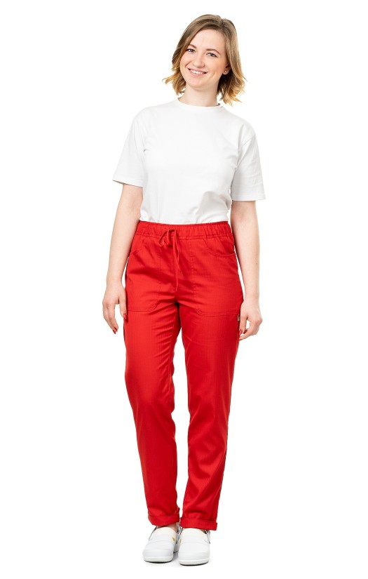 Брюки женские «Тереза» (красные)
