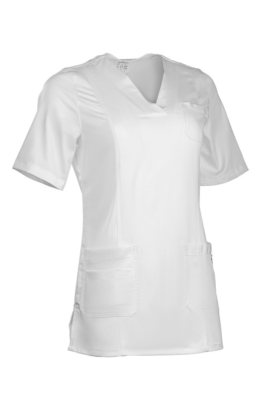 Блуза женская «Лотос» белая