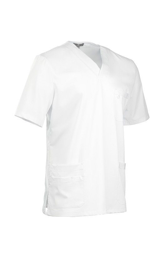 Блуза мужская «Лотос» белая