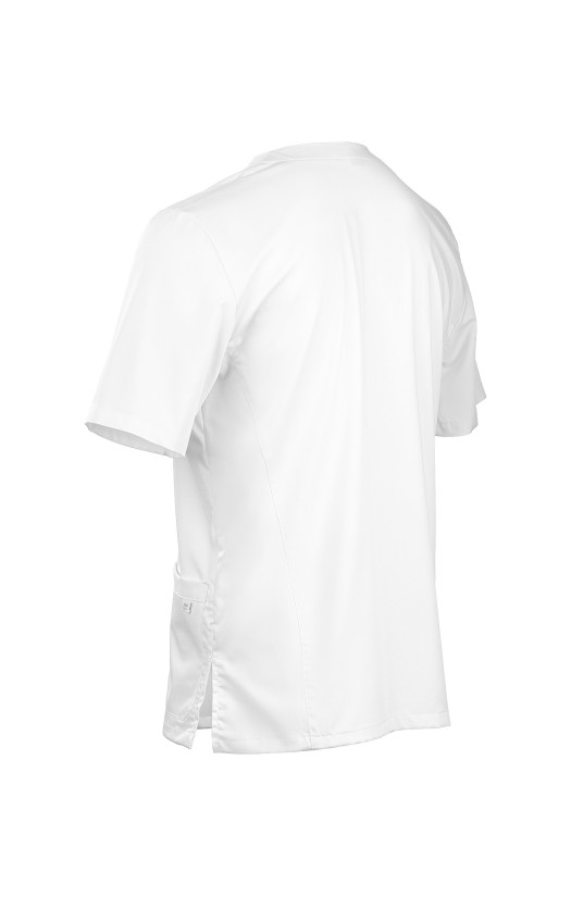 Блуза мужская «Лотос» белая