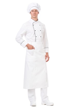Фартук поварской «Класс» белый