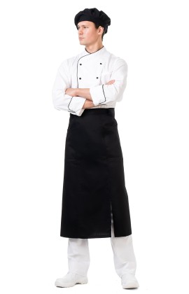 Фартук поварской «Класс» черный
