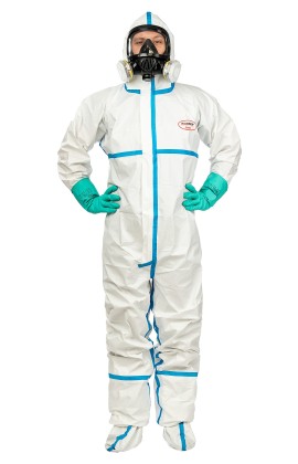 Комбинезон специальный защитный ограниченного срока использования KONZER с&amp;nbsp;вшитыми носками, модель K3000