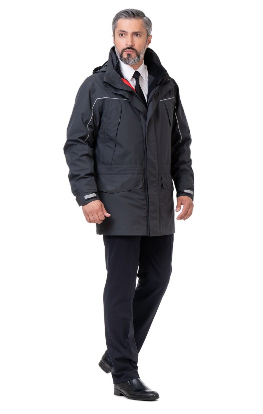 Куртка демисезонная «Фалькон» темно-серая