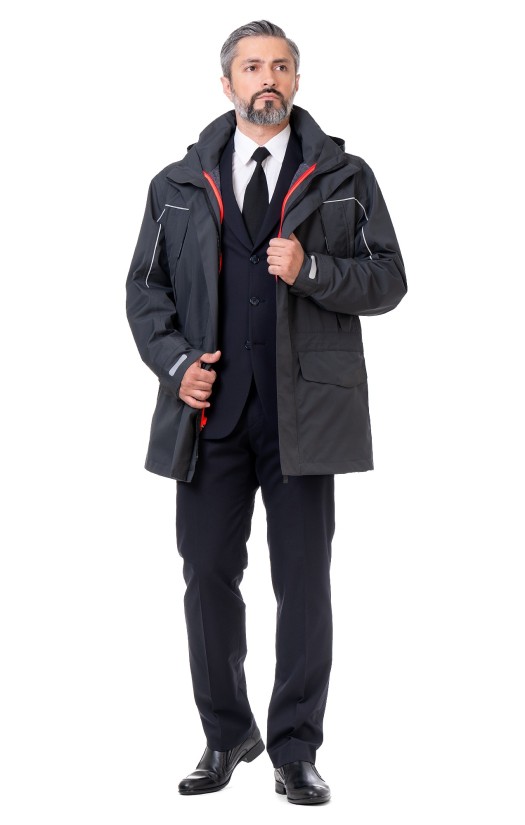 Куртка демисезонная «Фалькон» темно-серая