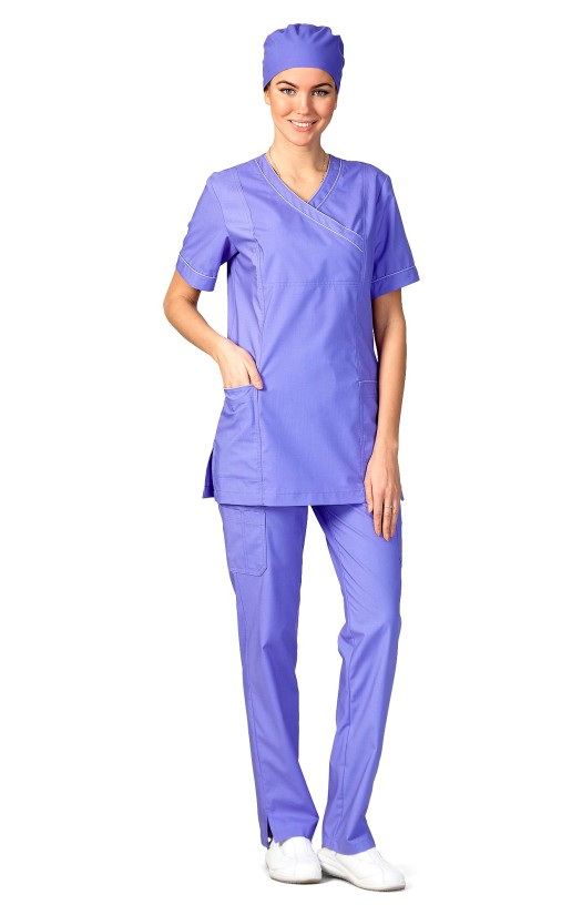 Блуза женская «Афина» сиреневая