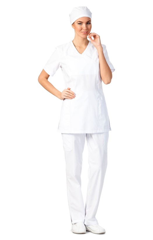 Блуза женская «Афина» белая