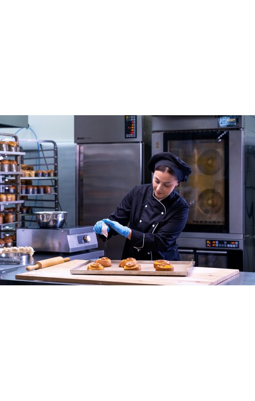 Куртка женская поварская «Прованс» черная