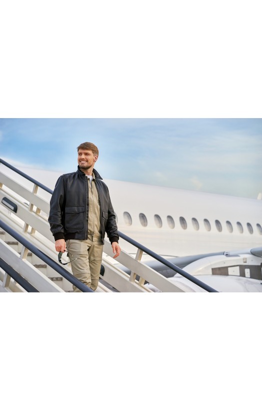 Куртка мужская летняя «Пилот» бежево-оливковая