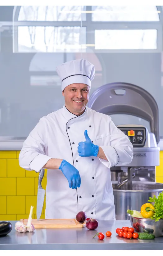 Куртка мужская поварская «Прованс» белая