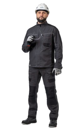 Куртка мужская летняя «Фалькон» темно-серая