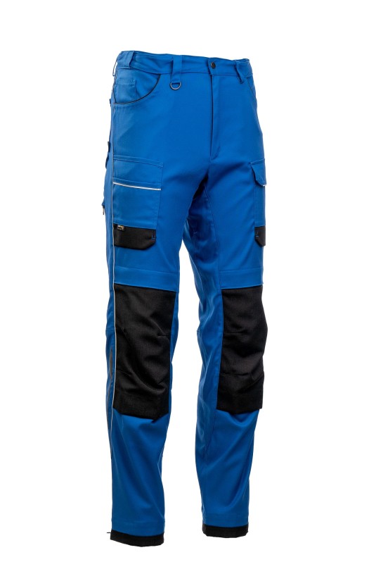 Брюки мужские летние «Фалькон» васильковые