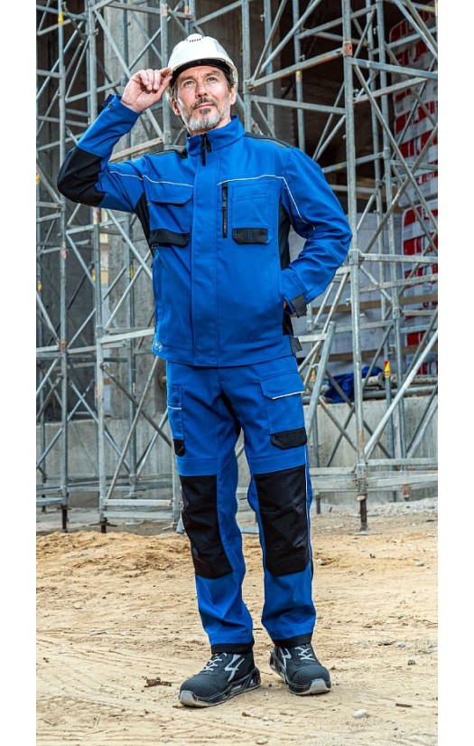 Брюки мужские летние «Фалькон» васильковые