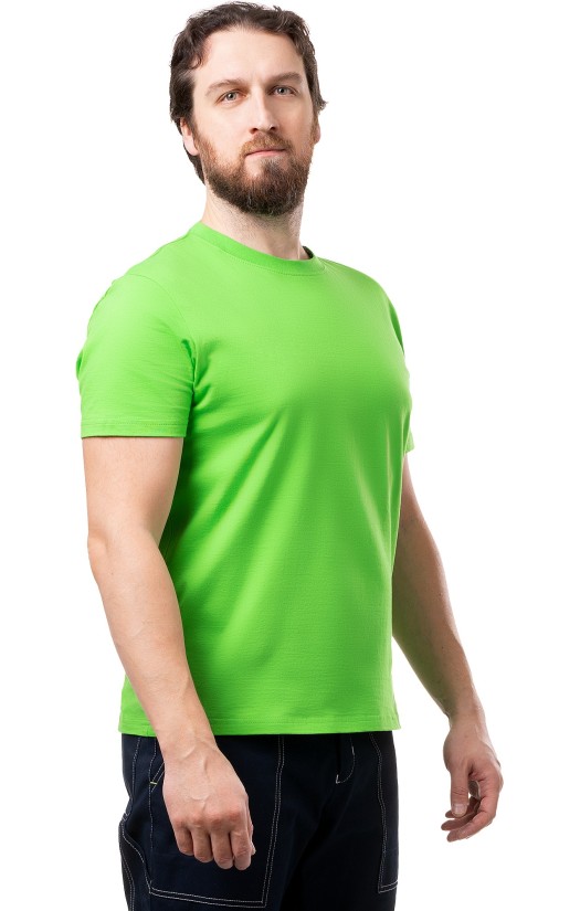 Футболка х/б цв. лайм