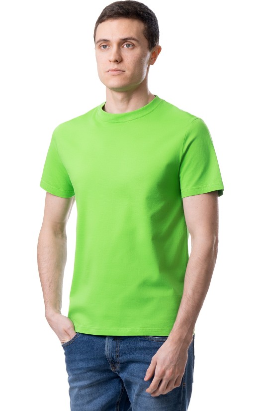 Футболка х/б цв. лайм