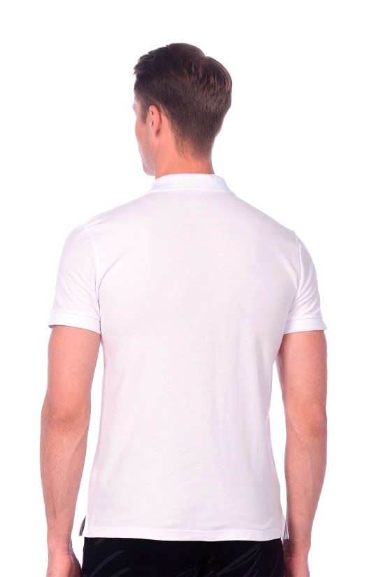 Сорочка с воротником «Поло» белая