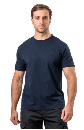 Футболка х/б синяя