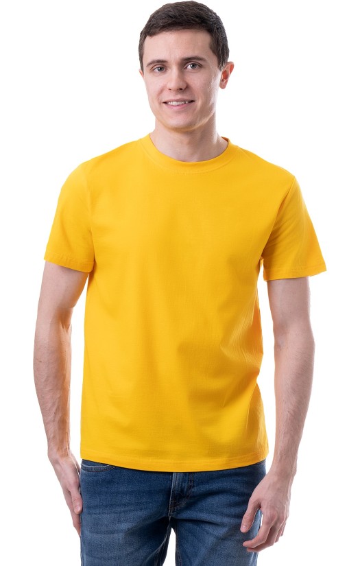 Футболка х/б желтая