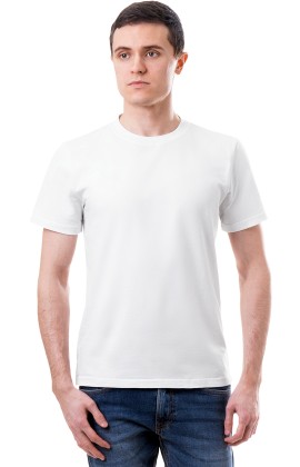 Футболка х/б белая
