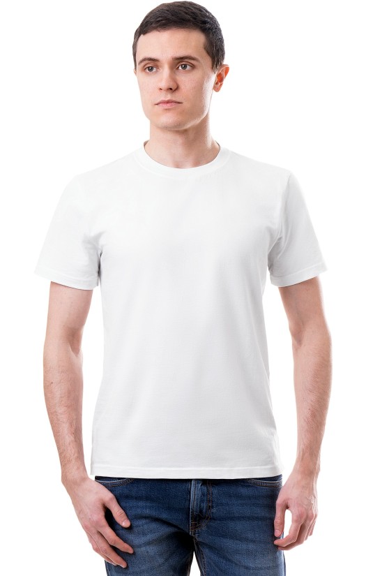 Футболка х/б белая