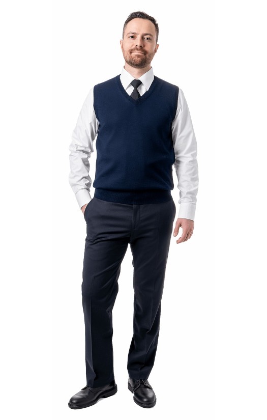 Жилет мужской трикотажный