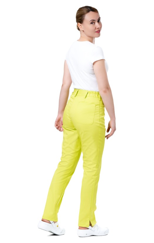 Брюки женские «Инга» цвета лайма
