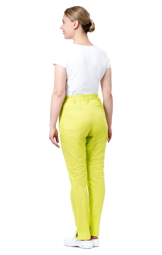 Брюки женские «Инга» цвета лайма