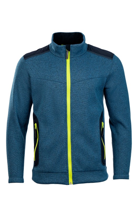 Куртка флисовая «Актив» синий меланж