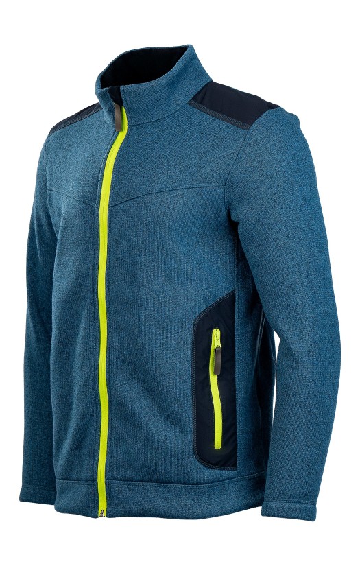 Куртка флисовая «Актив» синий меланж