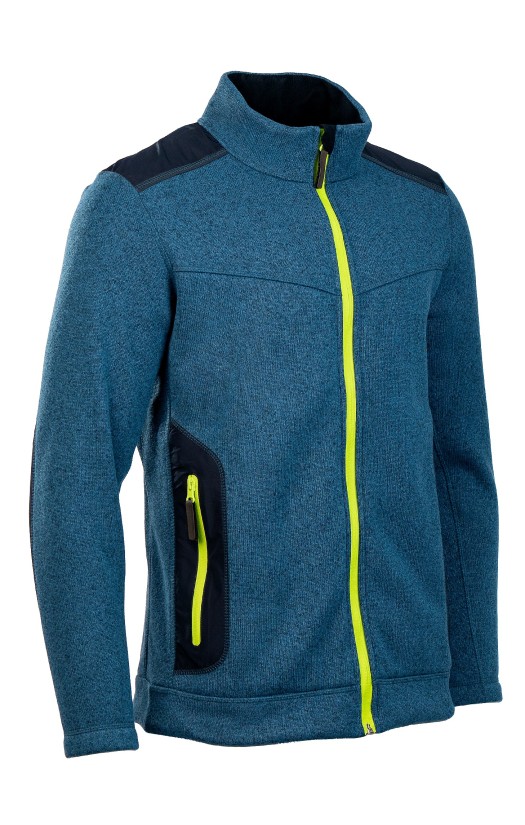 Куртка флисовая «Актив» синий меланж