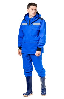 Костюм мужской противоэнцефалитный «Лес» васильковый