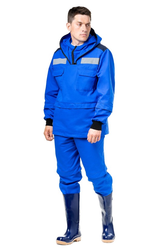 Костюм мужской противоэнцефалитный «Лес» васильковый