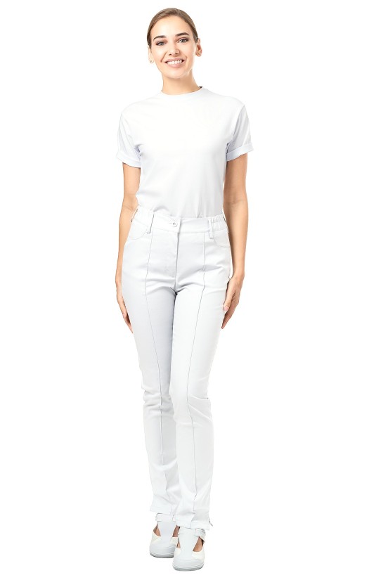 Брюки женские «Инга» белые