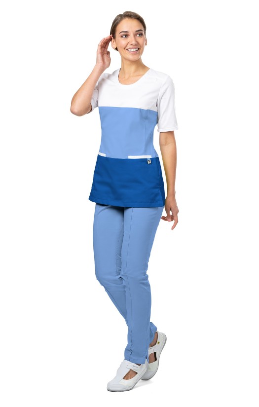 Брюки женские «Инга» голубые