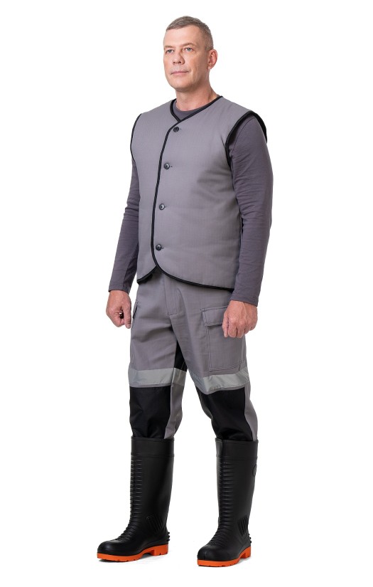 Жилет мужской утепленный «Руда» к костюму шахтерскому