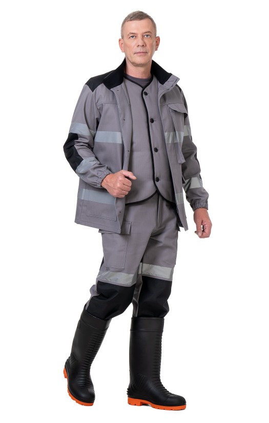 Жилет мужской утепленный «Руда» к костюму шахтерскому