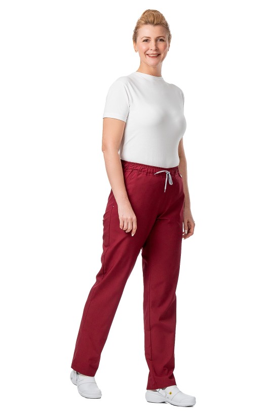 Брюки «Омега» бордовые