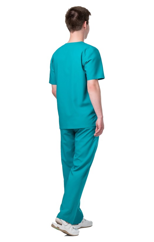 Блуза «Омега» аквамариновая