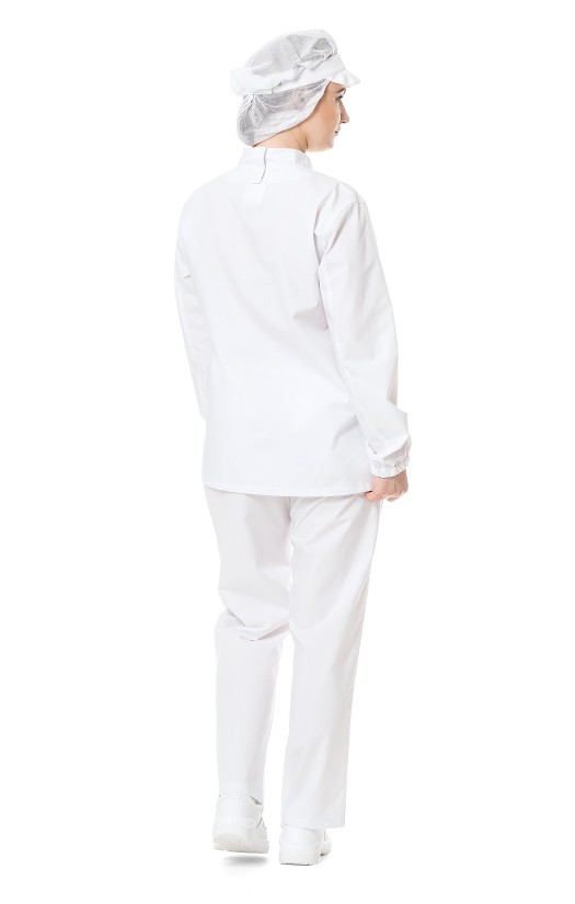 Блуза «Фудмейкер»  белая