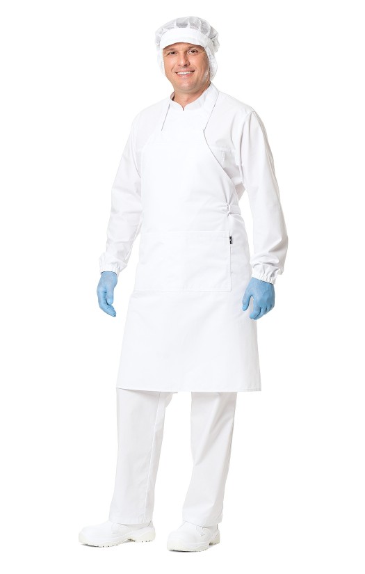 Блуза «Фудмейкер»  белая