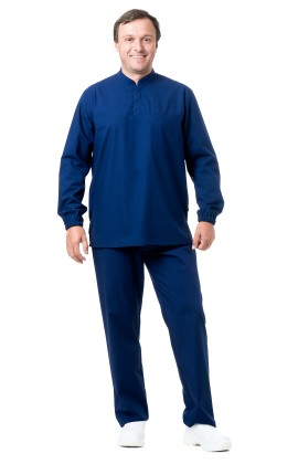 Блуза «Фудмейкер» синяя