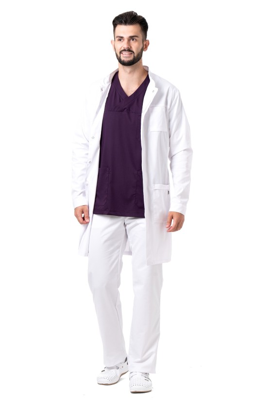 Блуза мужская «Стэн» сливовая