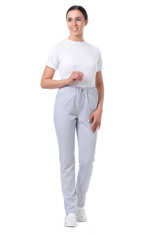 Брюки женские «Стелла» светло-серые