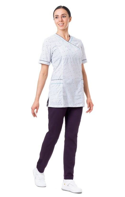 Брюки женские «Стелла» сливовые