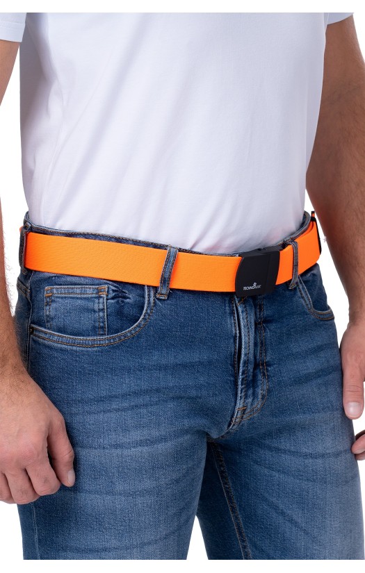 Ремень текстильный оранжевый