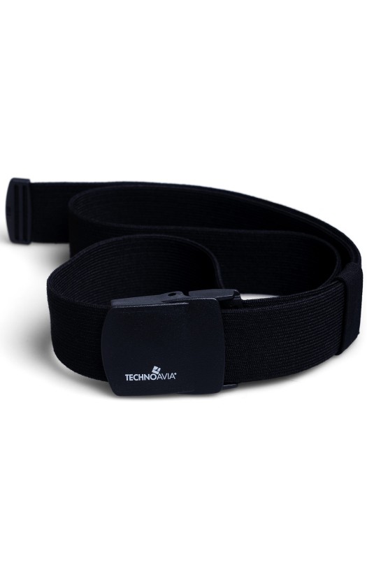 Ремень текстильный черный