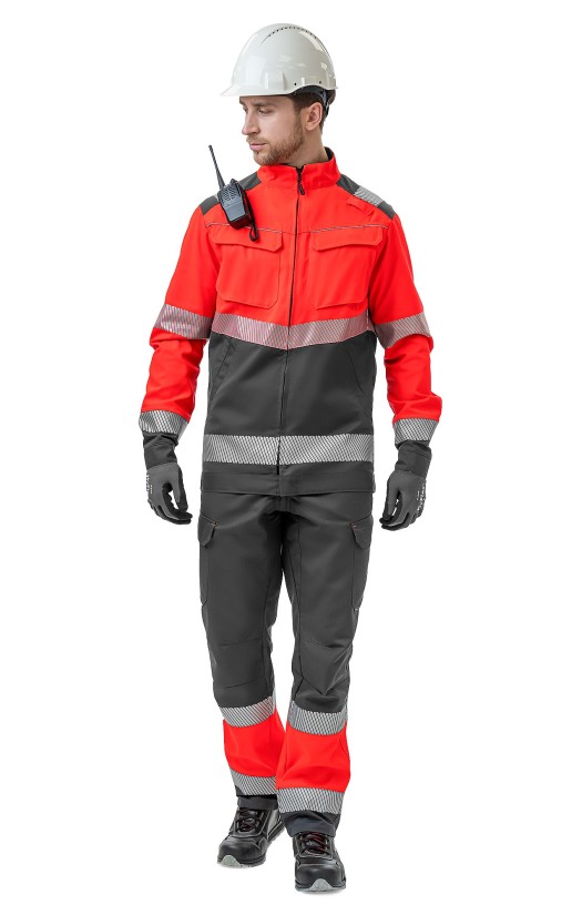 Куртка мужская летняя сигнальная «Гелиос»